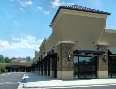 Commercial Stucco Installation detail