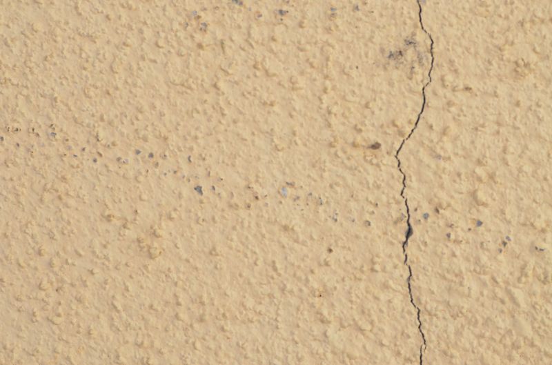 Cracked Stucco Repair detail